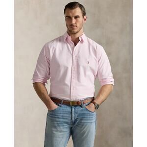 Ralph Lauren "Blake" Pink & White Gingham Shirt size XL